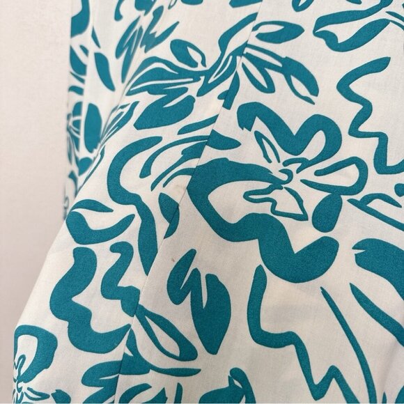 Threadbare Womens Large Turquoise Midi Shirt Dress - Picture 12 of 12